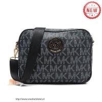 michael kors jet set signature medium zwart crossbody zakken Prijs Tassen dt5bj215